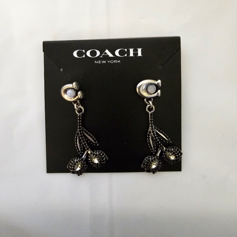 Authentic Coach Earrings